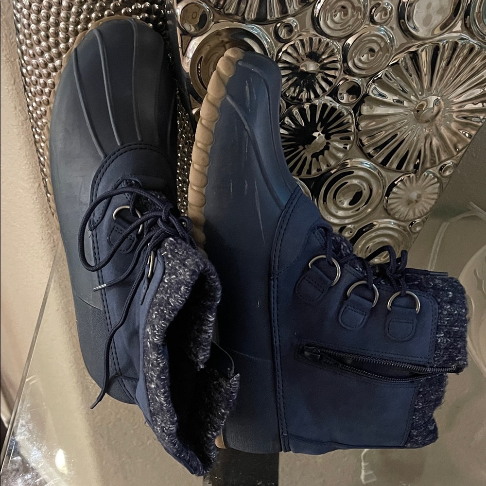 BareTraps Dark Blue Winter Boots